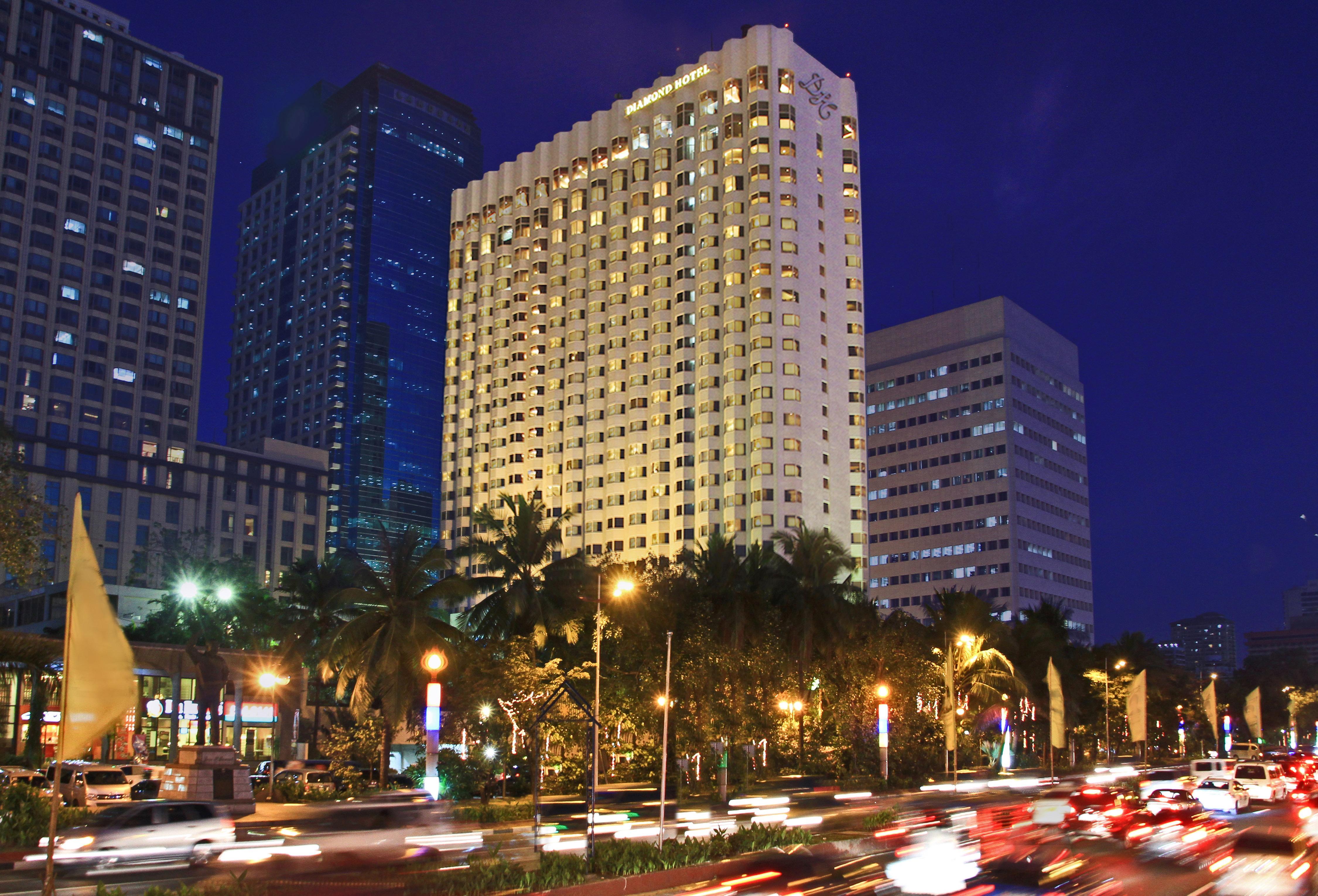 Diamond Hotel Philippines Manila Exteriér fotografie